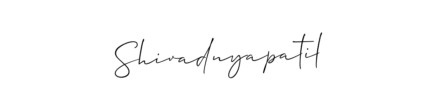 You should practise on your own different ways (Allison_Script) to write your name (Shivadnyapatil) in signature. don't let someone else do it for you. Shivadnyapatil signature style 2 images and pictures png