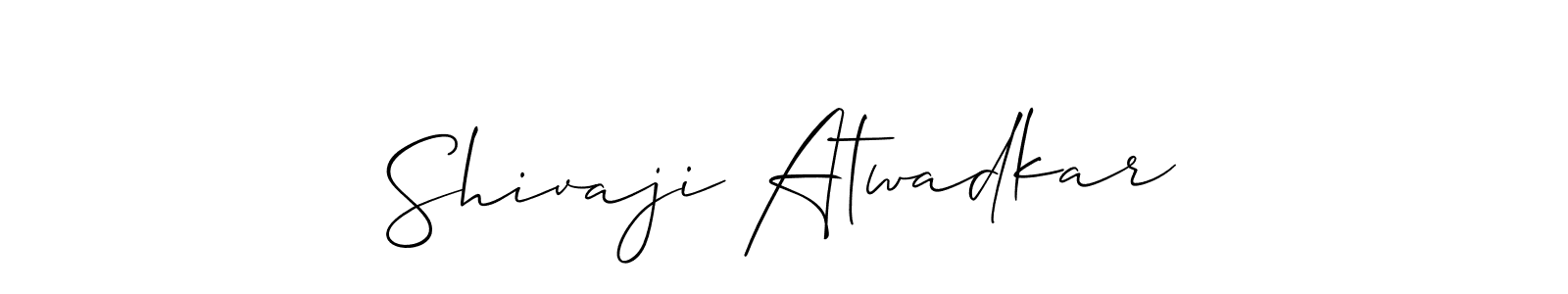 Similarly Allison_Script is the best handwritten signature design. Signature creator online .You can use it as an online autograph creator for name Shivaji Atwadkar. Shivaji Atwadkar signature style 2 images and pictures png