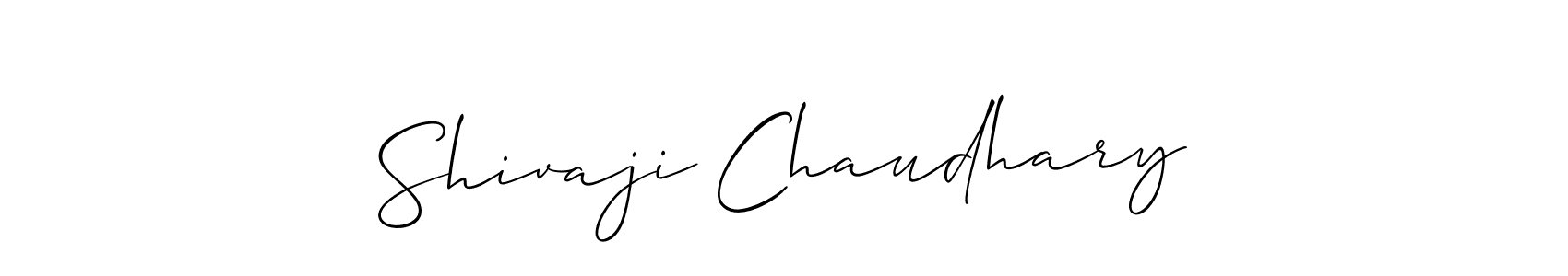 Once you've used our free online signature maker to create your best signature Allison_Script style, it's time to enjoy all of the benefits that Shivaji Chaudhary name signing documents. Shivaji Chaudhary signature style 2 images and pictures png