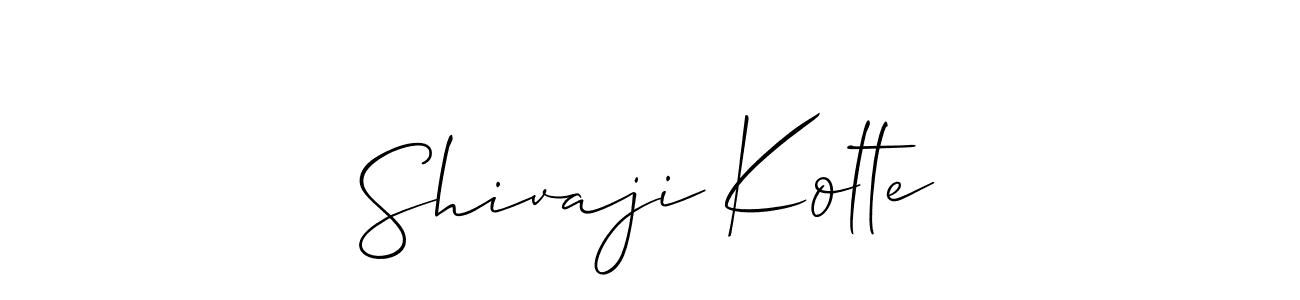 How to Draw Shivaji Kolte signature style? Allison_Script is a latest design signature styles for name Shivaji Kolte. Shivaji Kolte signature style 2 images and pictures png