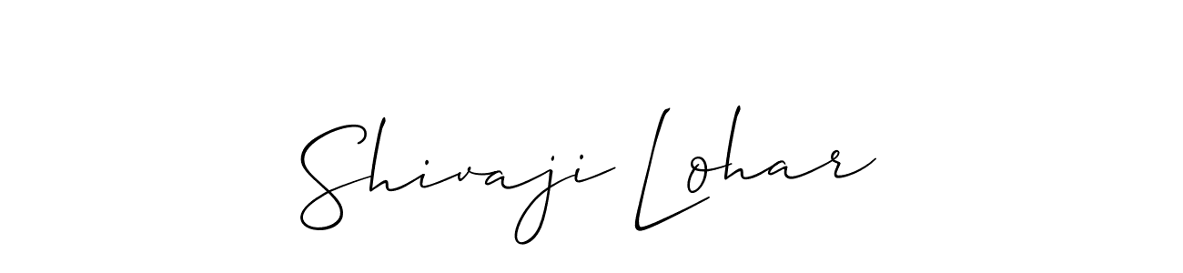 It looks lik you need a new signature style for name Shivaji Lohar. Design unique handwritten (Allison_Script) signature with our free signature maker in just a few clicks. Shivaji Lohar signature style 2 images and pictures png