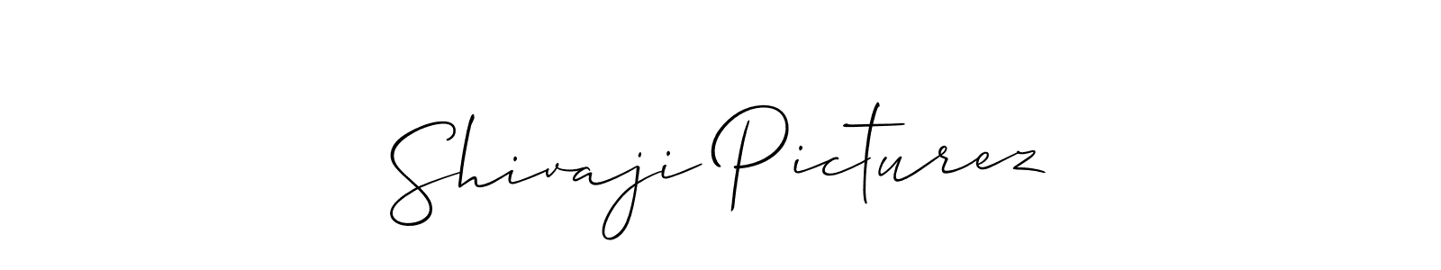 Design your own signature with our free online signature maker. With this signature software, you can create a handwritten (Allison_Script) signature for name Shivaji Picturez. Shivaji Picturez signature style 2 images and pictures png