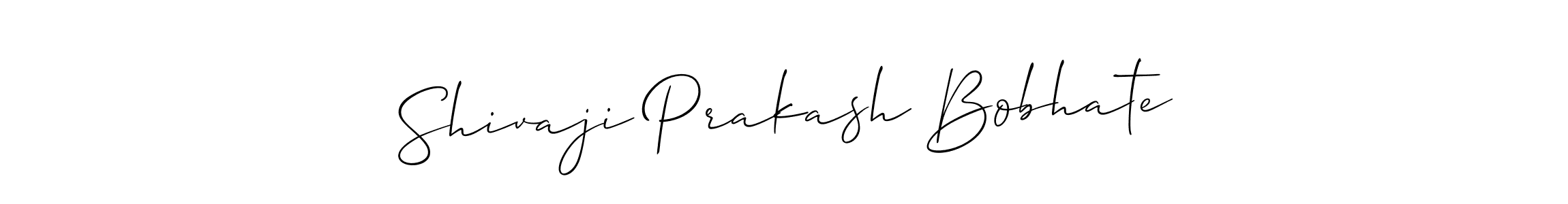 You should practise on your own different ways (Allison_Script) to write your name (Shivaji Prakash Bobhate) in signature. don't let someone else do it for you. Shivaji Prakash Bobhate signature style 2 images and pictures png