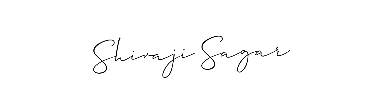 It looks lik you need a new signature style for name Shivaji Sagar. Design unique handwritten (Allison_Script) signature with our free signature maker in just a few clicks. Shivaji Sagar signature style 2 images and pictures png