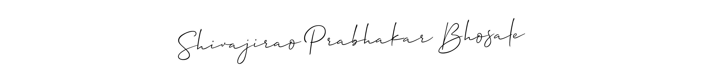 Shivajirao Prabhakar Bhosale stylish signature style. Best Handwritten Sign (Allison_Script) for my name. Handwritten Signature Collection Ideas for my name Shivajirao Prabhakar Bhosale. Shivajirao Prabhakar Bhosale signature style 2 images and pictures png