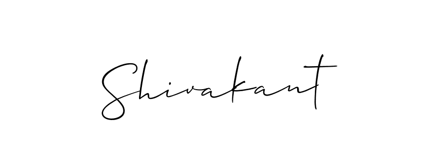 You should practise on your own different ways (Allison_Script) to write your name (Shivakant) in signature. don't let someone else do it for you. Shivakant signature style 2 images and pictures png