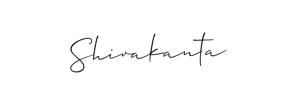 Also we have Shivakanta name is the best signature style. Create professional handwritten signature collection using Allison_Script autograph style. Shivakanta signature style 2 images and pictures png