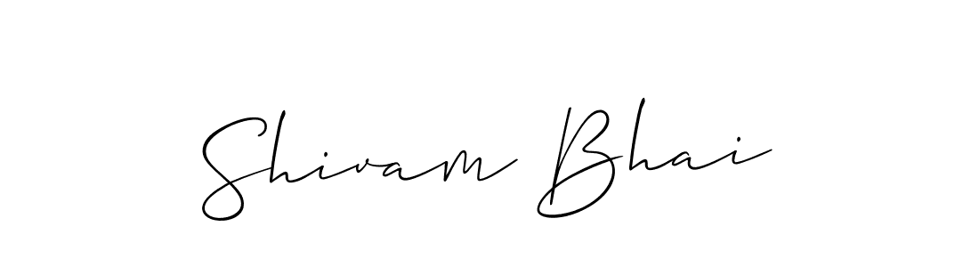 Also You can easily find your signature by using the search form. We will create Shivam Bhai name handwritten signature images for you free of cost using Allison_Script sign style. Shivam Bhai signature style 2 images and pictures png