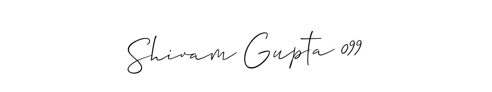 Create a beautiful signature design for name Shivam Gupta 099. With this signature (Allison_Script) fonts, you can make a handwritten signature for free. Shivam Gupta 099 signature style 2 images and pictures png