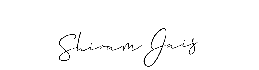 Once you've used our free online signature maker to create your best signature Allison_Script style, it's time to enjoy all of the benefits that Shivam Jais name signing documents. Shivam Jais signature style 2 images and pictures png