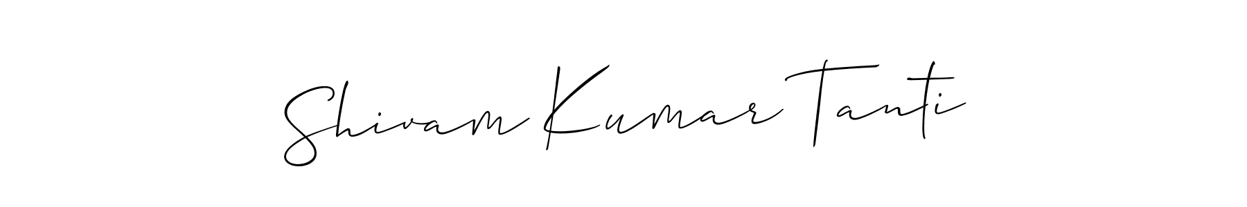Make a beautiful signature design for name Shivam Kumar Tanti. Use this online signature maker to create a handwritten signature for free. Shivam Kumar Tanti signature style 2 images and pictures png