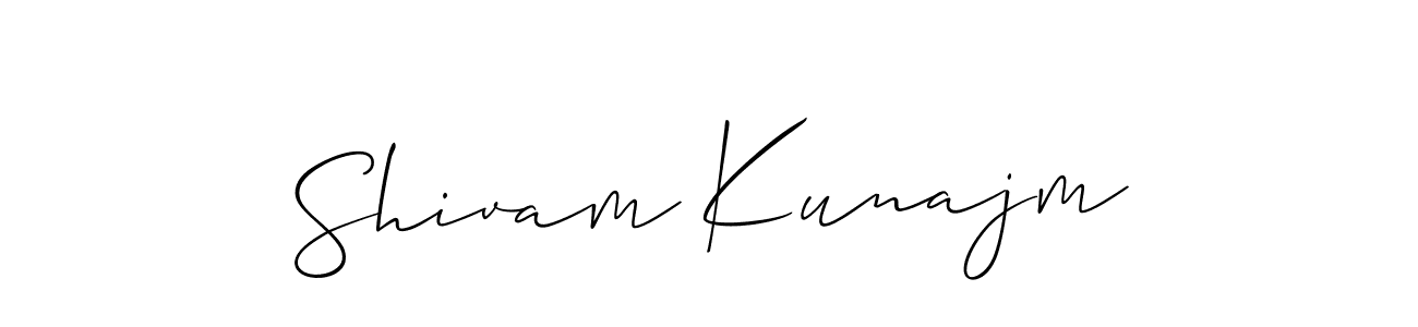 It looks lik you need a new signature style for name Shivam Kunajm. Design unique handwritten (Allison_Script) signature with our free signature maker in just a few clicks. Shivam Kunajm signature style 2 images and pictures png