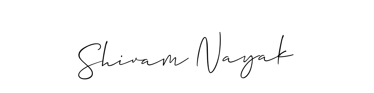 Similarly Allison_Script is the best handwritten signature design. Signature creator online .You can use it as an online autograph creator for name Shivam Nayak. Shivam Nayak signature style 2 images and pictures png