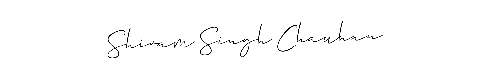 Shivam Singh Chauhan stylish signature style. Best Handwritten Sign (Allison_Script) for my name. Handwritten Signature Collection Ideas for my name Shivam Singh Chauhan. Shivam Singh Chauhan signature style 2 images and pictures png