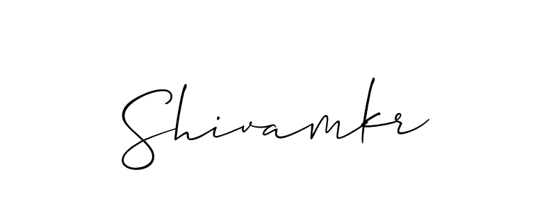 if you are searching for the best signature style for your name Shivamkr. so please give up your signature search. here we have designed multiple signature styles  using Allison_Script. Shivamkr signature style 2 images and pictures png