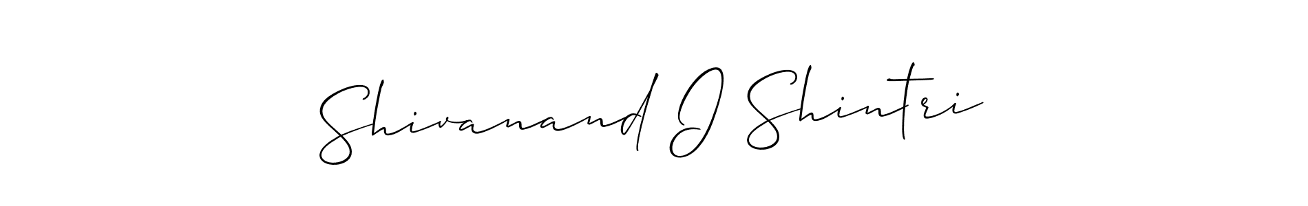 if you are searching for the best signature style for your name Shivanand I Shintri. so please give up your signature search. here we have designed multiple signature styles  using Allison_Script. Shivanand I Shintri signature style 2 images and pictures png