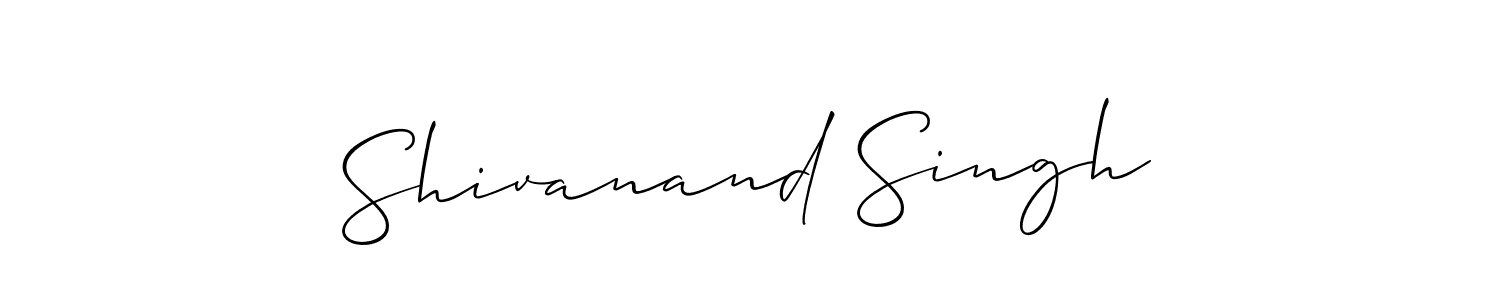 Make a beautiful signature design for name Shivanand Singh. Use this online signature maker to create a handwritten signature for free. Shivanand Singh signature style 2 images and pictures png