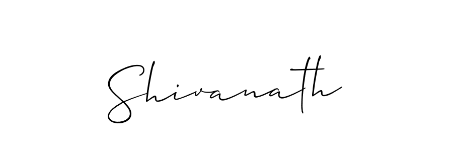You should practise on your own different ways (Allison_Script) to write your name (Shivanath) in signature. don't let someone else do it for you. Shivanath signature style 2 images and pictures png