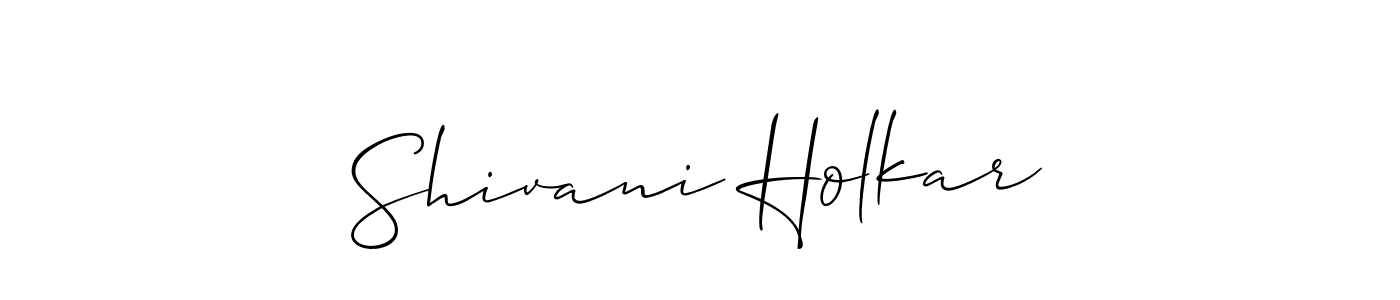Make a beautiful signature design for name Shivani Holkar. Use this online signature maker to create a handwritten signature for free. Shivani Holkar signature style 2 images and pictures png