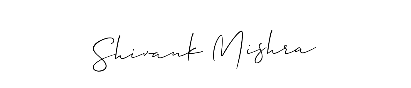 Also You can easily find your signature by using the search form. We will create Shivank Mishra name handwritten signature images for you free of cost using Allison_Script sign style. Shivank Mishra signature style 2 images and pictures png