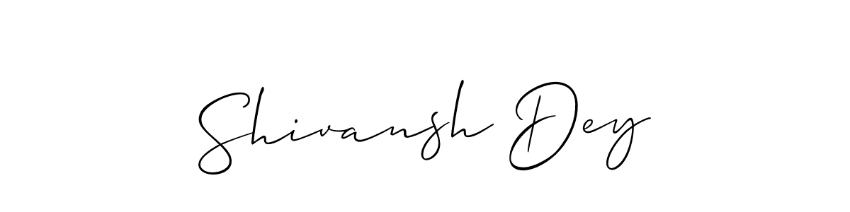 Once you've used our free online signature maker to create your best signature Allison_Script style, it's time to enjoy all of the benefits that Shivansh Dey name signing documents. Shivansh Dey signature style 2 images and pictures png
