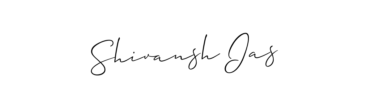 Best and Professional Signature Style for Shivansh Ias. Allison_Script Best Signature Style Collection. Shivansh Ias signature style 2 images and pictures png