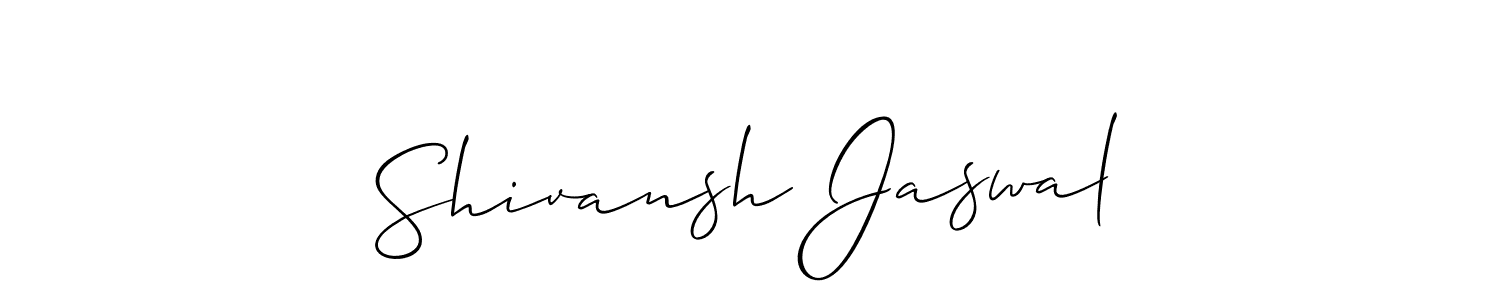 How to Draw Shivansh Jaswal signature style? Allison_Script is a latest design signature styles for name Shivansh Jaswal. Shivansh Jaswal signature style 2 images and pictures png