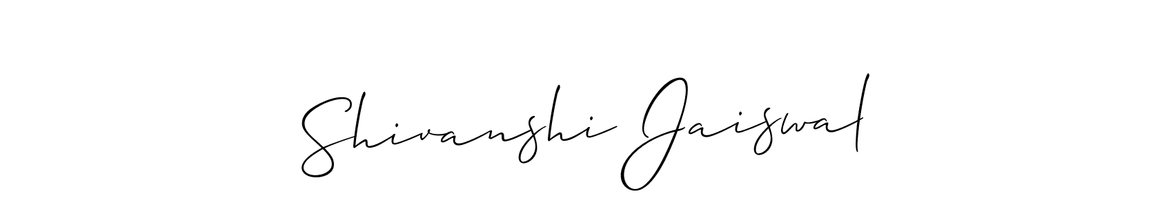 You can use this online signature creator to create a handwritten signature for the name Shivanshi Jaiswal. This is the best online autograph maker. Shivanshi Jaiswal signature style 2 images and pictures png