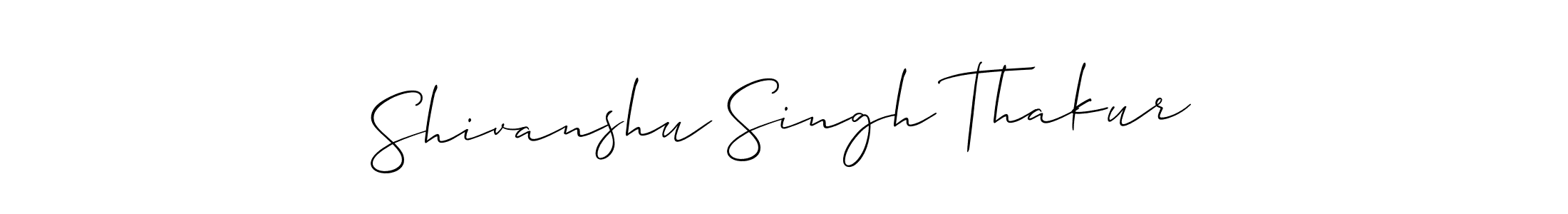 See photos of Shivanshu Singh Thakur official signature by Spectra . Check more albums & portfolios. Read reviews & check more about Allison_Script font. Shivanshu Singh Thakur signature style 2 images and pictures png