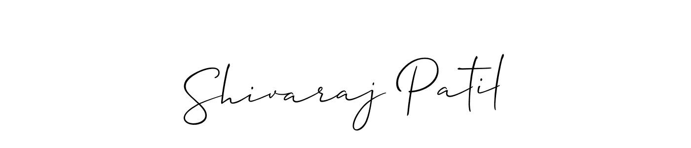 Make a beautiful signature design for name Shivaraj Patil. With this signature (Allison_Script) style, you can create a handwritten signature for free. Shivaraj Patil signature style 2 images and pictures png