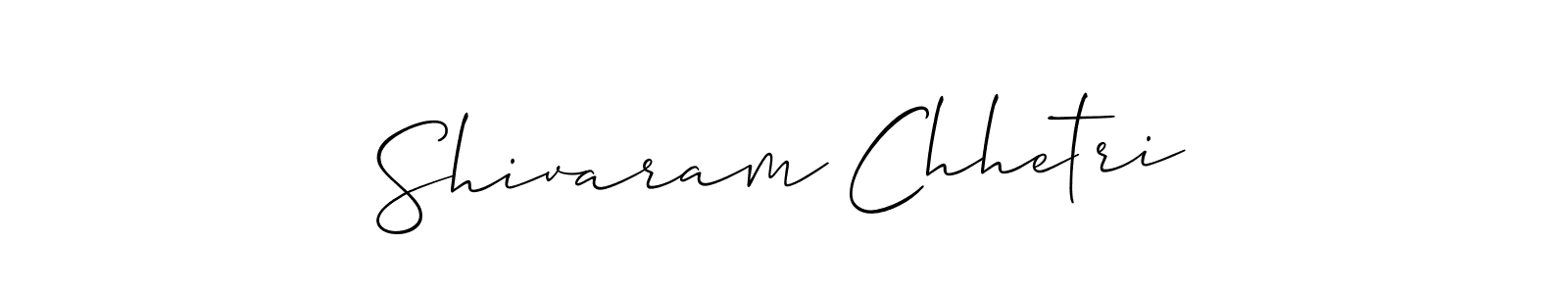 Also You can easily find your signature by using the search form. We will create Shivaram Chhetri name handwritten signature images for you free of cost using Allison_Script sign style. Shivaram Chhetri signature style 2 images and pictures png