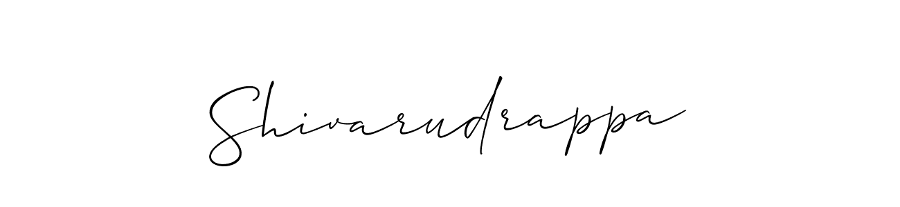 You should practise on your own different ways (Allison_Script) to write your name (Shivarudrappa) in signature. don't let someone else do it for you. Shivarudrappa signature style 2 images and pictures png