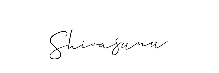 Similarly Allison_Script is the best handwritten signature design. Signature creator online .You can use it as an online autograph creator for name Shivasunu. Shivasunu signature style 2 images and pictures png