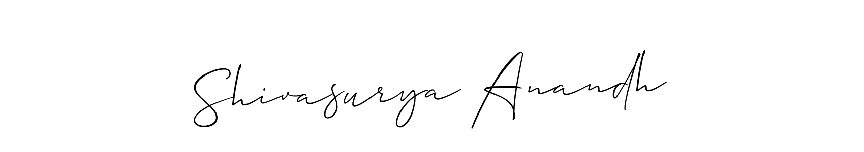 Check out images of Autograph of Shivasurya Anandh name. Actor Shivasurya Anandh Signature Style. Allison_Script is a professional sign style online. Shivasurya Anandh signature style 2 images and pictures png