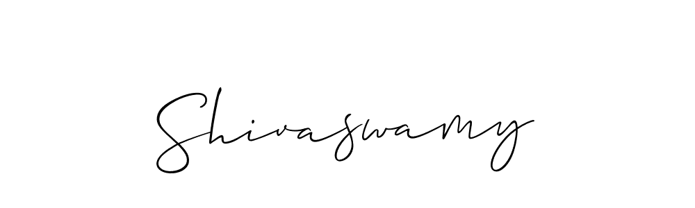 Also we have Shivaswamy name is the best signature style. Create professional handwritten signature collection using Allison_Script autograph style. Shivaswamy signature style 2 images and pictures png