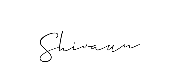 Also You can easily find your signature by using the search form. We will create Shivaun name handwritten signature images for you free of cost using Allison_Script sign style. Shivaun signature style 2 images and pictures png