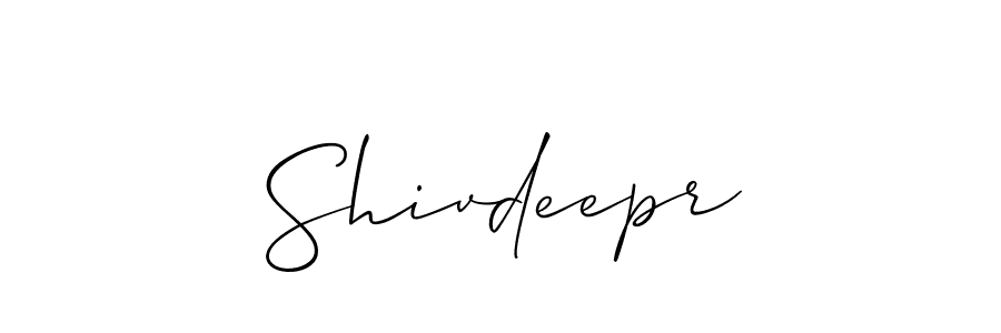 Make a beautiful signature design for name Shivdeepr. Use this online signature maker to create a handwritten signature for free. Shivdeepr signature style 2 images and pictures png