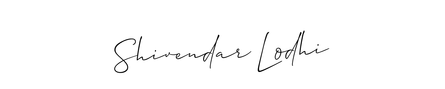 Once you've used our free online signature maker to create your best signature Allison_Script style, it's time to enjoy all of the benefits that Shivendar Lodhi name signing documents. Shivendar Lodhi signature style 2 images and pictures png