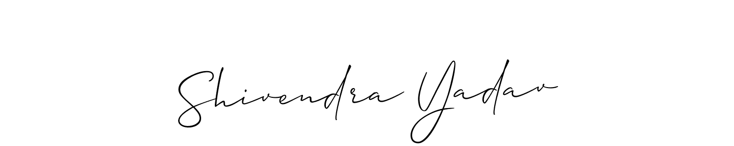 It looks lik you need a new signature style for name Shivendra Yadav. Design unique handwritten (Allison_Script) signature with our free signature maker in just a few clicks. Shivendra Yadav signature style 2 images and pictures png