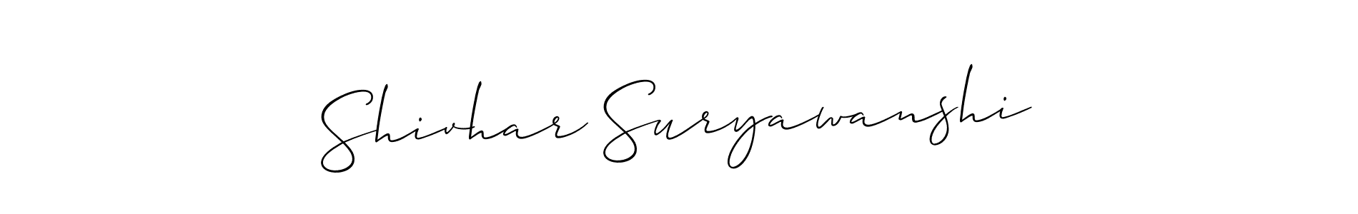 Once you've used our free online signature maker to create your best signature Allison_Script style, it's time to enjoy all of the benefits that Shivhar Suryawanshi name signing documents. Shivhar Suryawanshi signature style 2 images and pictures png