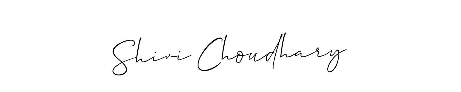 How to Draw Shivi Choudhary signature style? Allison_Script is a latest design signature styles for name Shivi Choudhary. Shivi Choudhary signature style 2 images and pictures png