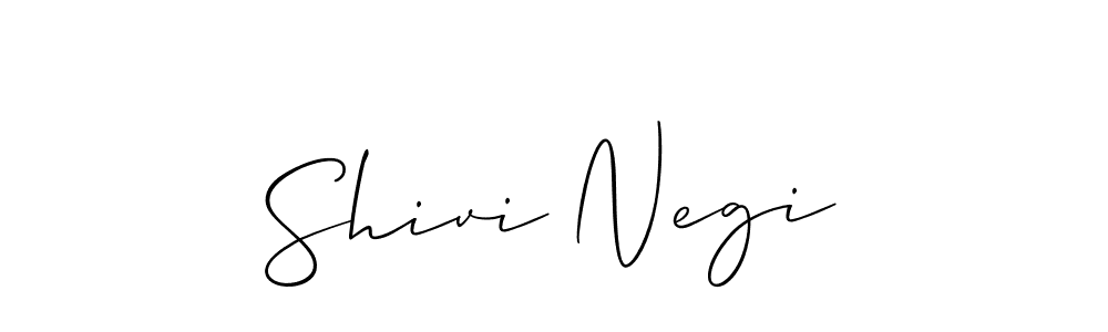 Best and Professional Signature Style for Shivi Negi. Allison_Script Best Signature Style Collection. Shivi Negi signature style 2 images and pictures png