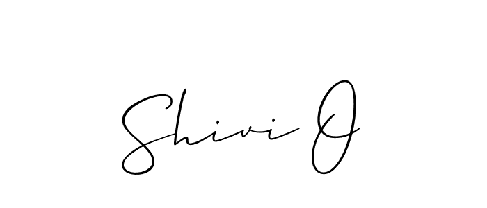 if you are searching for the best signature style for your name Shivi O. so please give up your signature search. here we have designed multiple signature styles  using Allison_Script. Shivi O signature style 2 images and pictures png