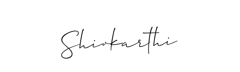 Make a beautiful signature design for name Shivkarthi. With this signature (Allison_Script) style, you can create a handwritten signature for free. Shivkarthi signature style 2 images and pictures png