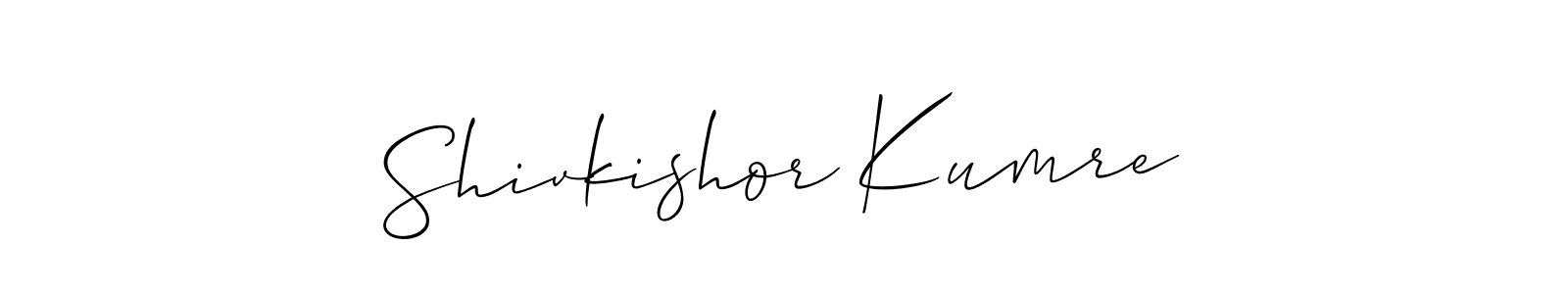 Once you've used our free online signature maker to create your best signature Allison_Script style, it's time to enjoy all of the benefits that Shivkishor Kumre name signing documents. Shivkishor Kumre signature style 2 images and pictures png