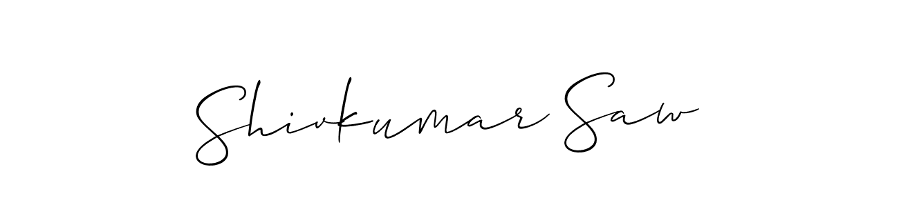 This is the best signature style for the Shivkumar Saw name. Also you like these signature font (Allison_Script). Mix name signature. Shivkumar Saw signature style 2 images and pictures png