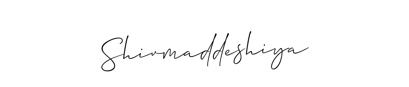 Also You can easily find your signature by using the search form. We will create Shivmaddeshiya name handwritten signature images for you free of cost using Allison_Script sign style. Shivmaddeshiya signature style 2 images and pictures png