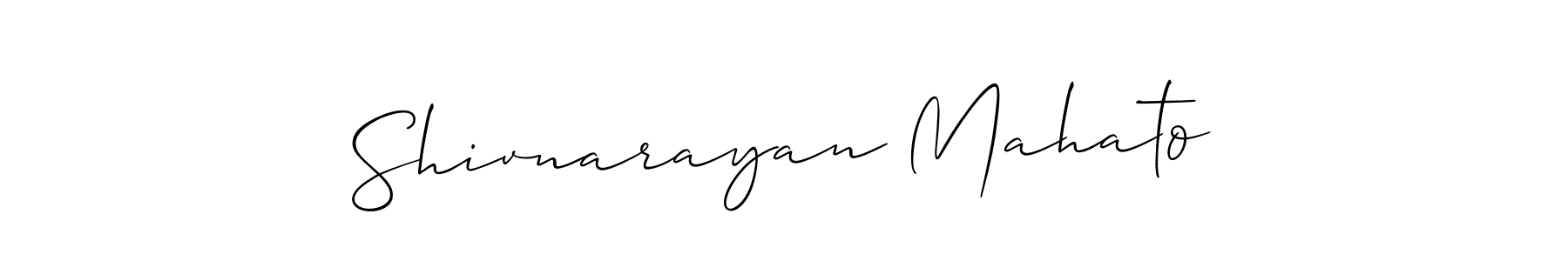 Make a beautiful signature design for name Shivnarayan Mahato. Use this online signature maker to create a handwritten signature for free. Shivnarayan Mahato signature style 2 images and pictures png