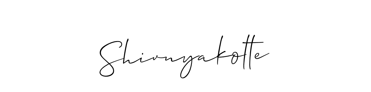 Similarly Allison_Script is the best handwritten signature design. Signature creator online .You can use it as an online autograph creator for name Shivnyakolte. Shivnyakolte signature style 2 images and pictures png