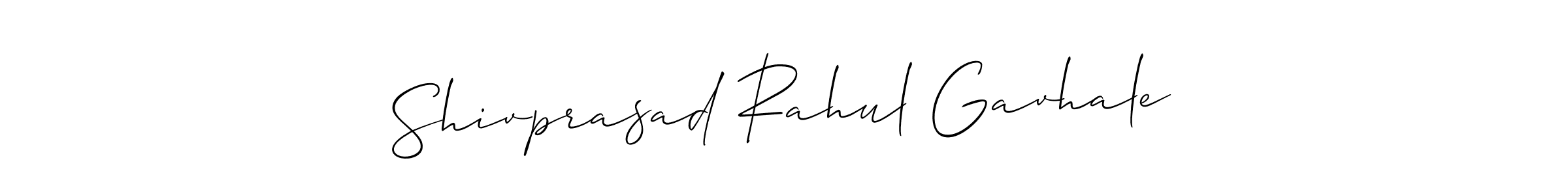 Shivprasad Rahul Gavhale stylish signature style. Best Handwritten Sign (Allison_Script) for my name. Handwritten Signature Collection Ideas for my name Shivprasad Rahul Gavhale. Shivprasad Rahul Gavhale signature style 2 images and pictures png